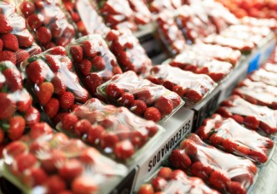 草莓包装盒的防损保鲜材料学原理与结构设计标准